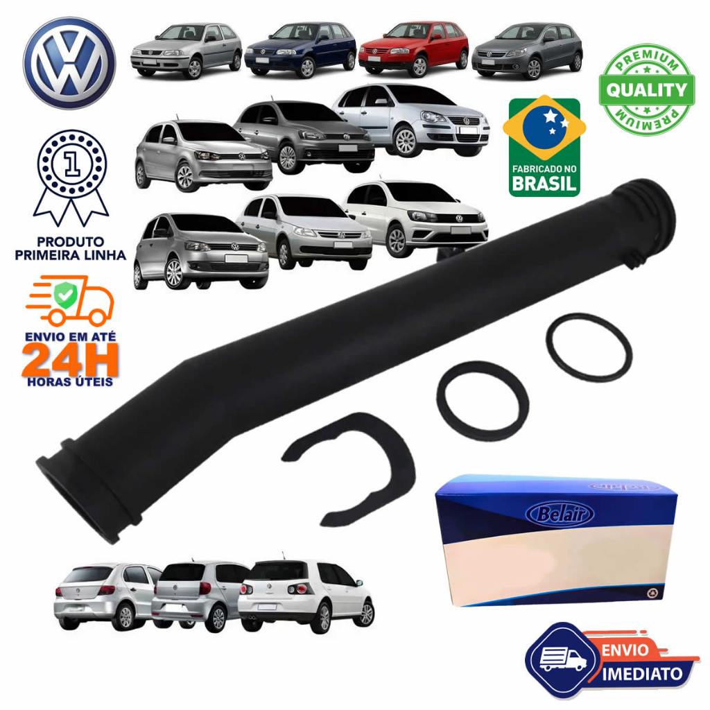 Tubo Cano Água Motor Gol G2 G3 G4 G5 G6 Fox Polo Golf Parati Saveiro Voyage Fox A3 1.0 1.6 8v EA111