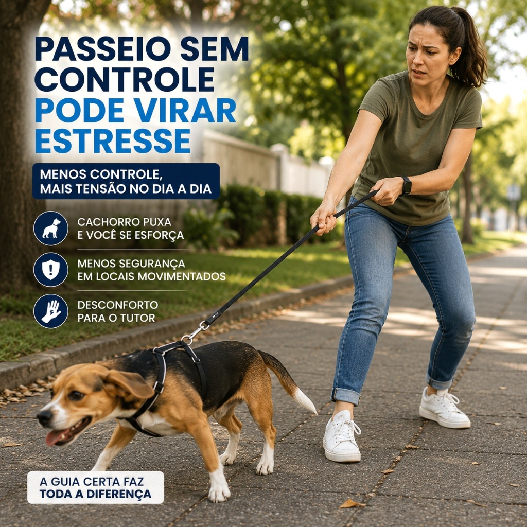 Guia Retrátil Pet 5m Trava Segurança Cabo Ergonômico Buddy Pet