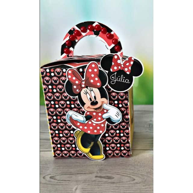 PEGUE E MONTE PERSONALIZADOS MINNIE PARA FESTA INFANTIL