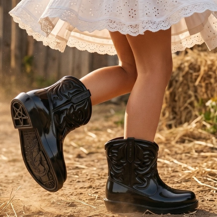 Bota Texana Infantil Menina Confortável Vários Modelos Criança Feminina Promoção Lançamento