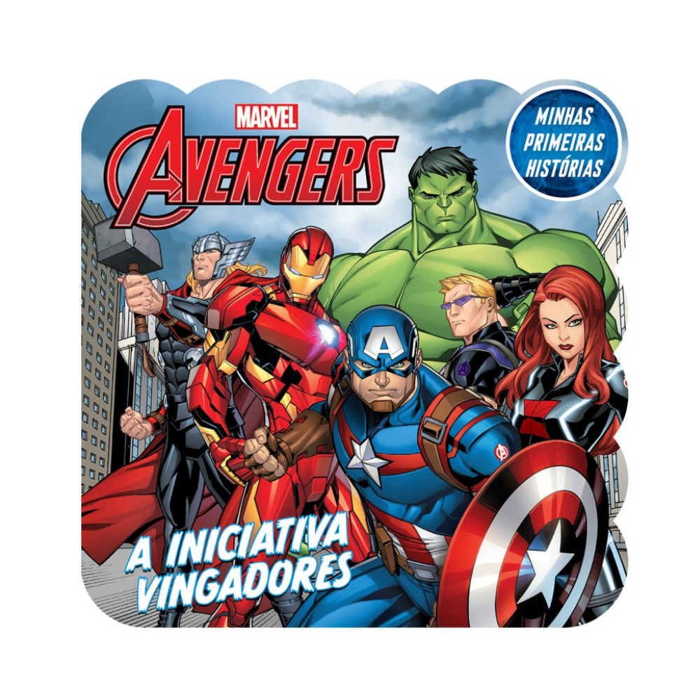 Livro Infantil Minhas Primeiras Histórias Marvel Vingadores Trabalho em Equipe