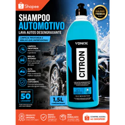 Shampoo Desengraxante Citron Vonixx Concentrado 1,5l