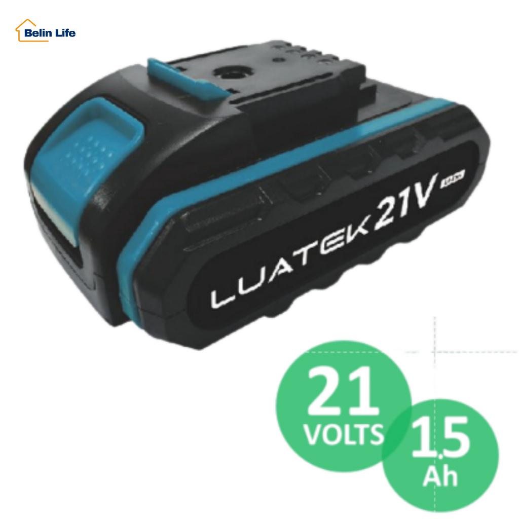 Bateria Lítio 21V Universal Tipo Makita Para Ferramentas Sem Fio Luatek