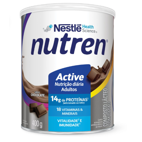 Nutren Active Chocolate - Lata 400g