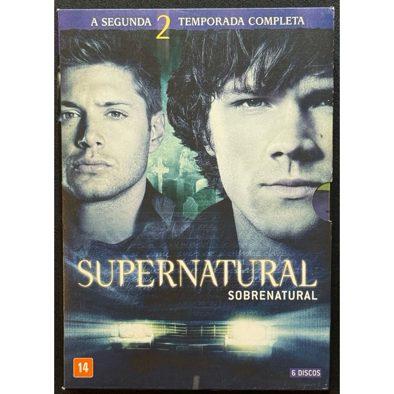 Box DVD Supernatural Segunda Temporada Completa Original