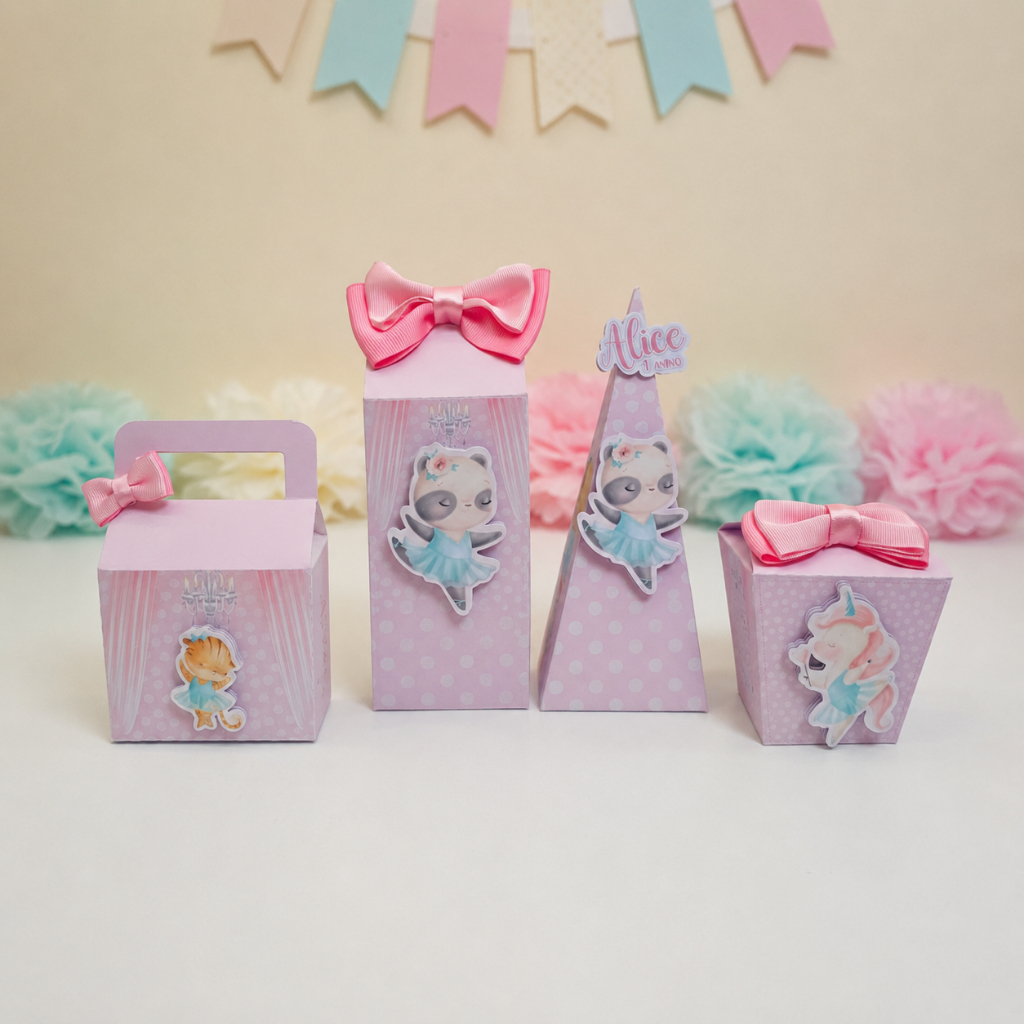Kit Festa Balé do bichinhos/ Personalizados / Lembrancinhas / Festa Infantil / Aniversário