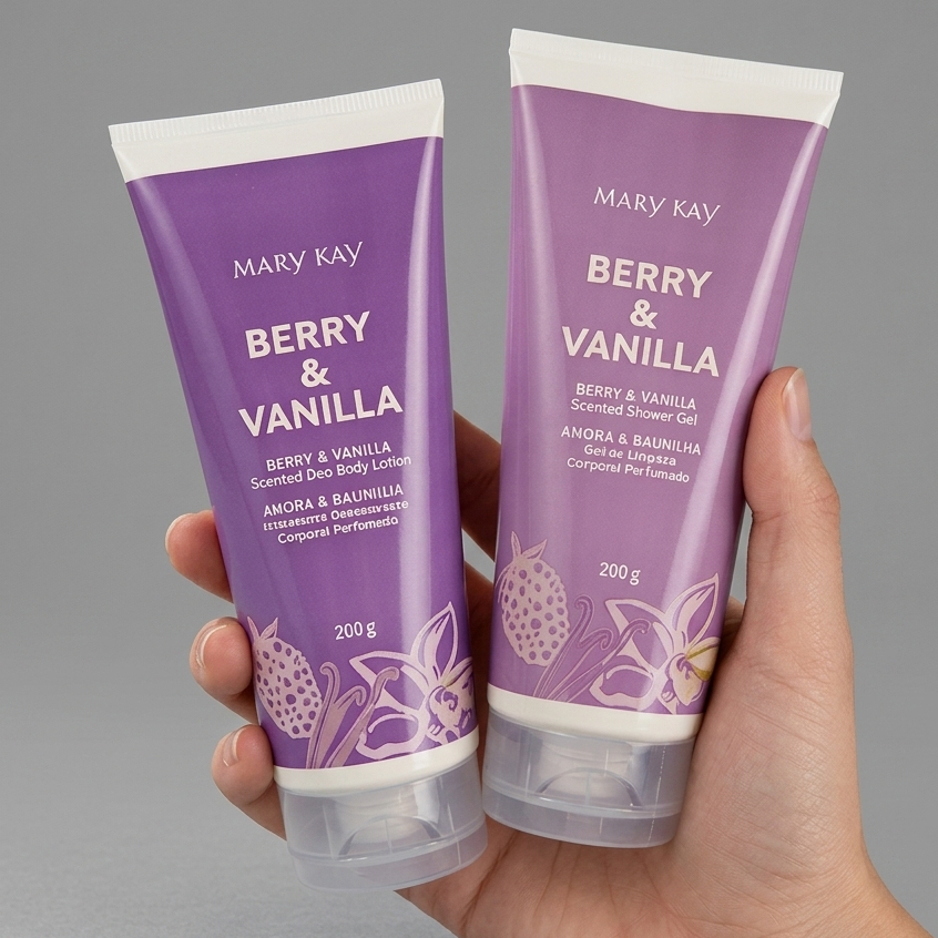 Gel Limpeza + Hidratante Corporal Amora & Baunilha Mary Kay