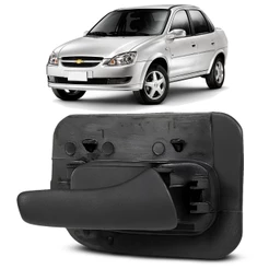 Maçaneta Interna Gatilho Com Base Porta Traseira Classic 1993 a 2016 Corsa Sedan G1 Wagon 96 a 2002