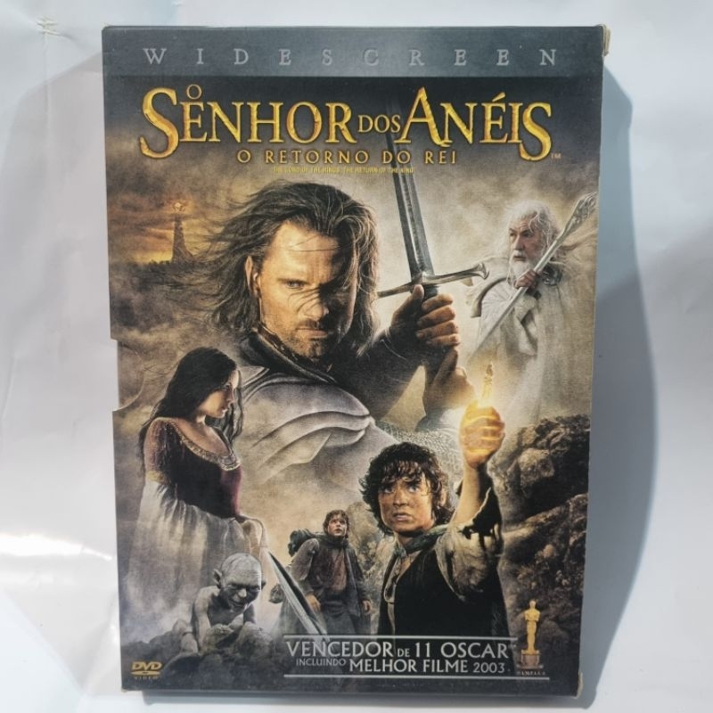 Dvd Original - Senhor Dos Anéis: O Retorno Do Rei - Edição Dupla