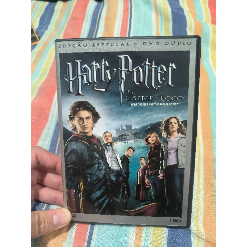 DVD Harry Potter e o Cálice de Fogo duplo