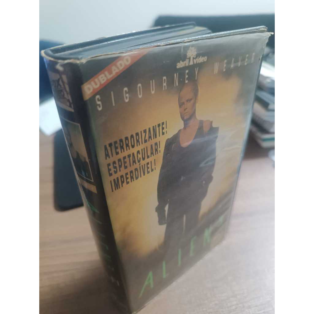 ALIEN 3 FITA VHS ORIGINAL LEGENDADA ANOS 90 LEIA DIREITO A DESCRIÇÃO