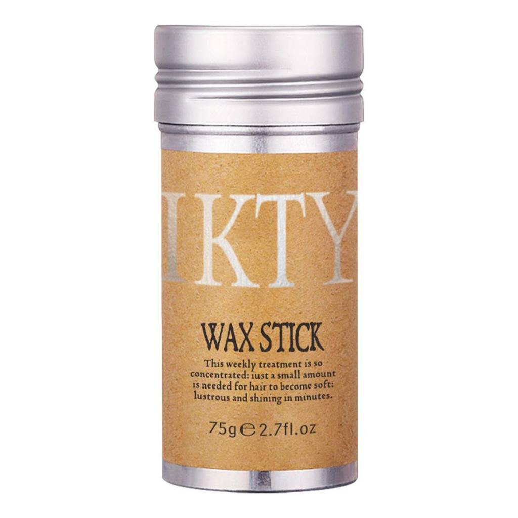 Cera Bastão para Cabelo Stick Fixação 24h AntiFrizz Pomada Modeladora