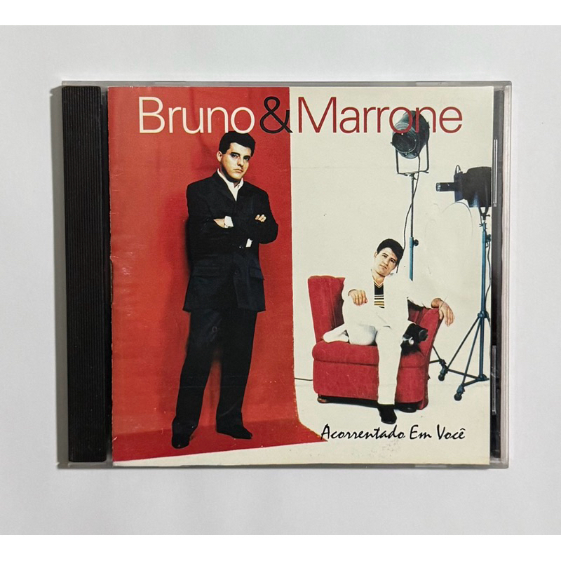 CD Bruno & Marrone  - Acorrentado em Você  - 1997 - Original