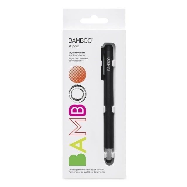 Caneta universal para telas touch - Wacom Bamboo Alpha Stylus