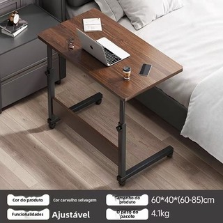 Nova mesa para computador simples e ajustável em altura: ideal para dormitórios e quartos (60*40cm）4kg