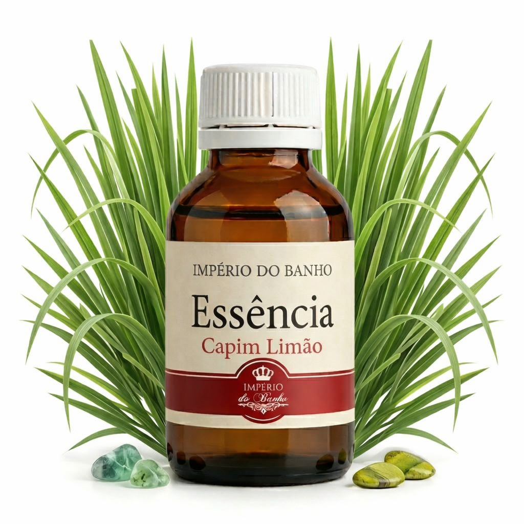 Essência Concentrada Capim Limão Ideal P/ Aromatizador Difusor Home Spray e Sabonete Artesanal 100Gr