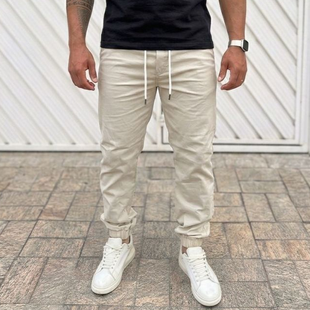 BLACK FRIDAY - Calça Jogger UNISSEX - Moda Old School (SARJA ECOLÓGICA)
