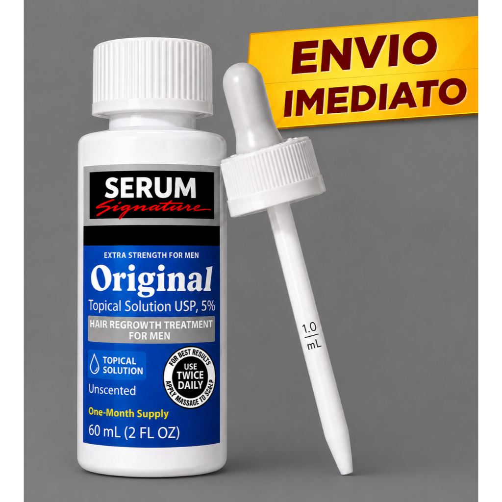 Serum EUA 60ml Barba Cabelo e Sobrancelha Envio Rapido