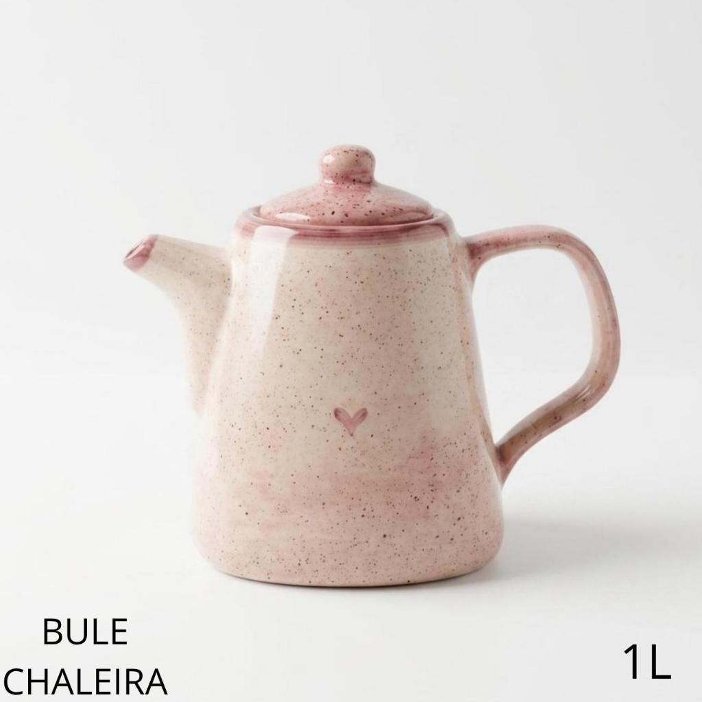 Detalhes do Chaleira Artesanal de Cerâmica com Tampa Bule para Café e Chá Decorativo Jarra Vintage para Mesa Posta e Cozinha