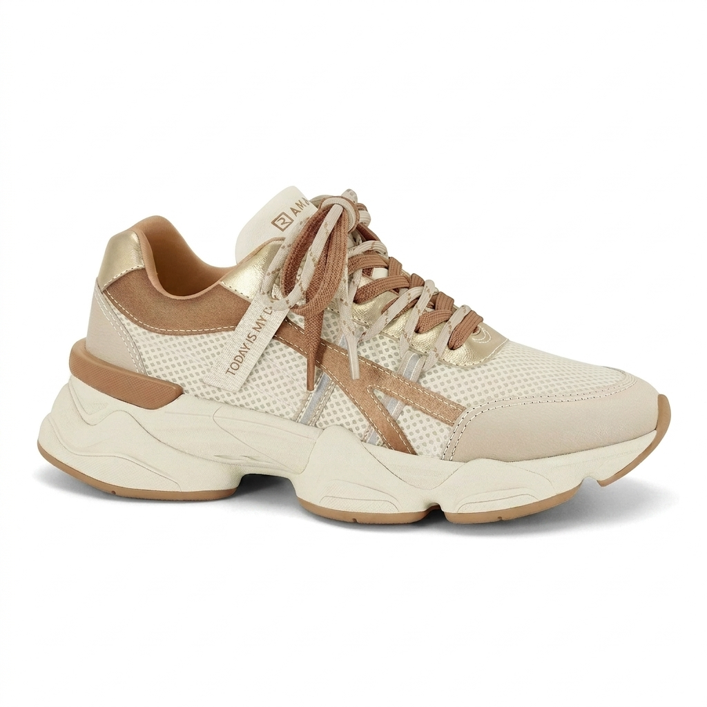 Tênis Feminino Ramarim Chunky Plataforma Moda Casual 2590206