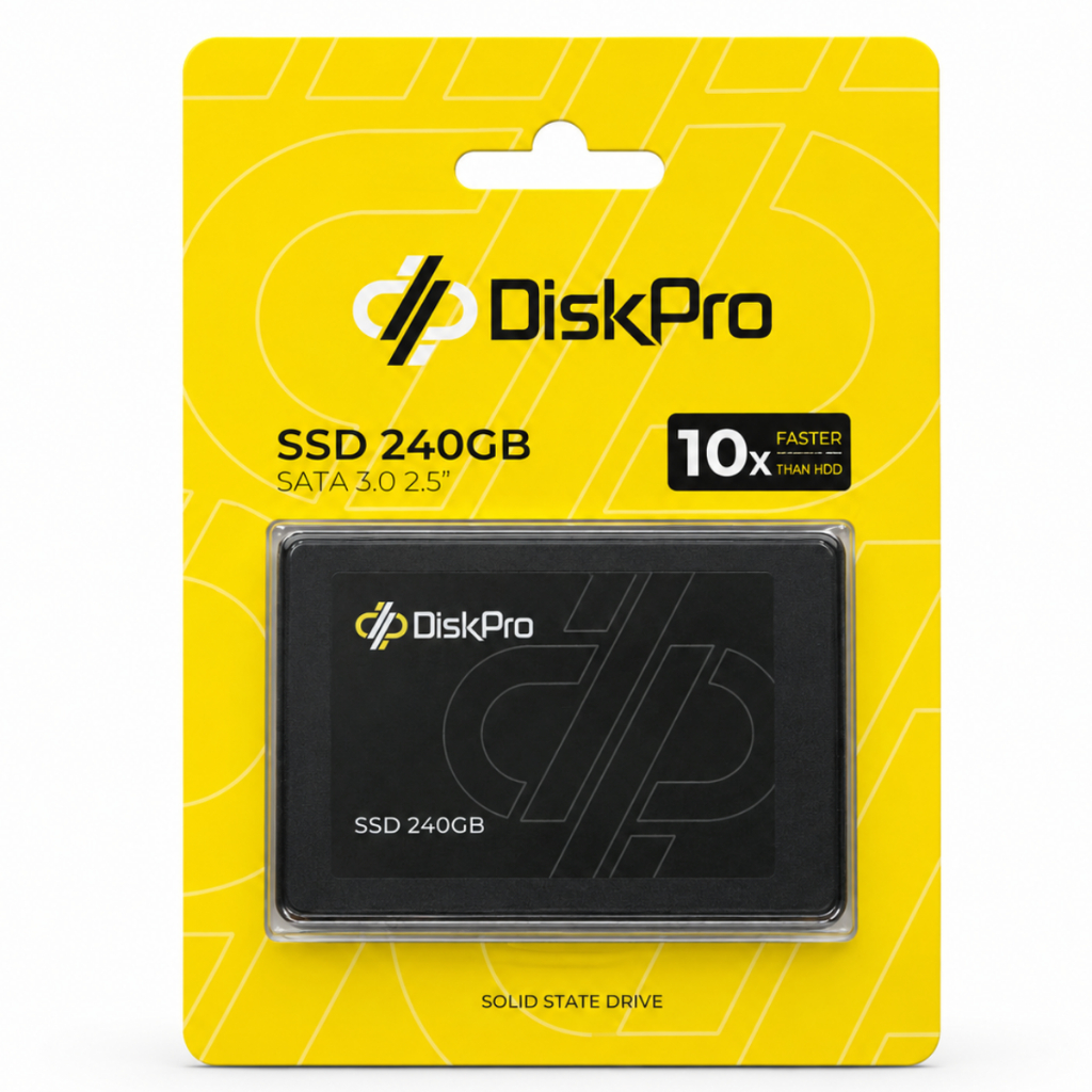 SSD 240GB Diskpro SATA III 2.5 Polegadas Para PC e Notebook