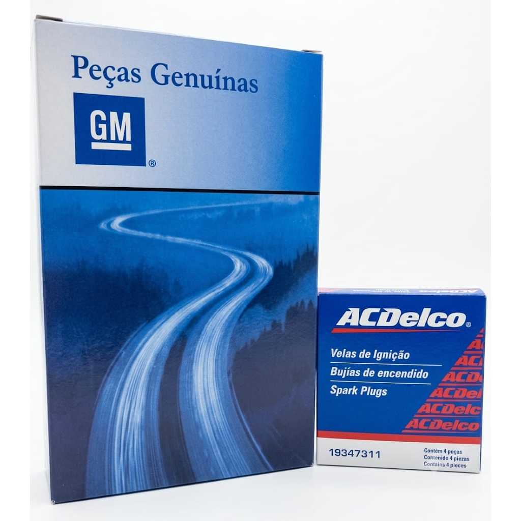 Kit Jogo Cabo E Vela Corsa Prisma Celta Classic 1.0 Flex VHC GM