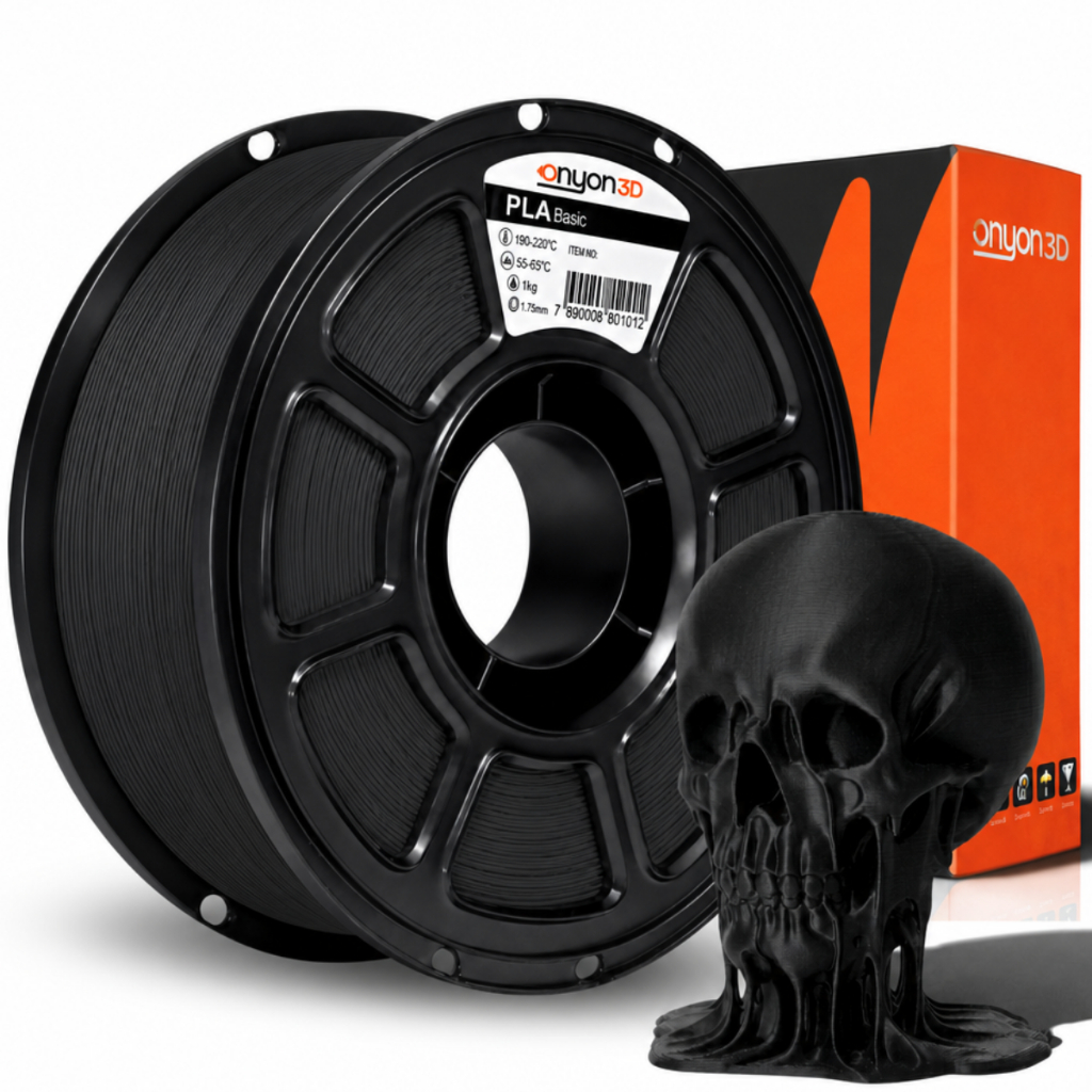 Filamento Pla Basic Impressão 3d High Speed 1kg Onyon3d 1.75mm Premium