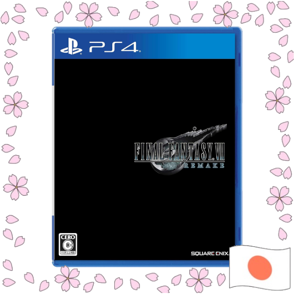 Final Fantasy VII Remake (FF7R) PS4 Used Games【Enviado diretamente do Japão】