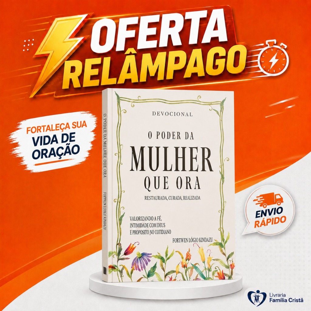 Livro Devocional O Poder Da Mulher Que Ora Jornada De Fé Intimidade Com Deus Editora Penkal