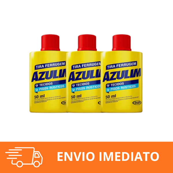 Kit 3 Tira Ferrugem 50ml Start Azulim