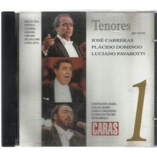 1623 Mcd- Cd 1995- Música- Tenores Ao Vivo- José Carreras- Plácido Domingo- Luciano Pavarottti- Vol 1