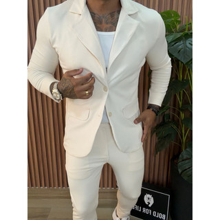 Blazer  Masculino Paris Slim Premium Luxury Comfort corteAlfaiataria Premium Elegante Sofisticado Slim Fit Alta Costura