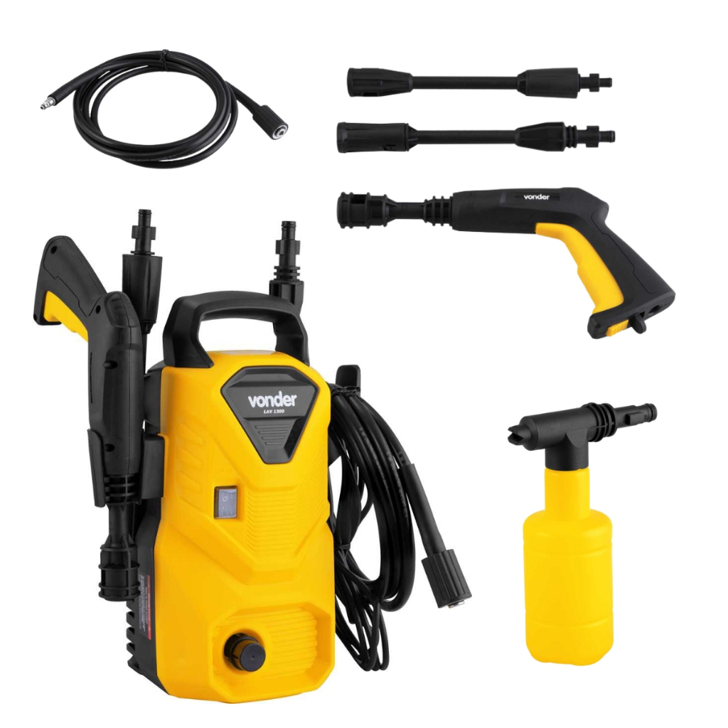 Lavadora de Alta Pressão Vonder LAV1300 1300 Libras 1200W com Acessórios