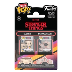 FUNKO BITTY POP STRANGER THINGS - ELEVEN & DEMOGORGON 2-PACK (88937) NOVO ORIGINAL