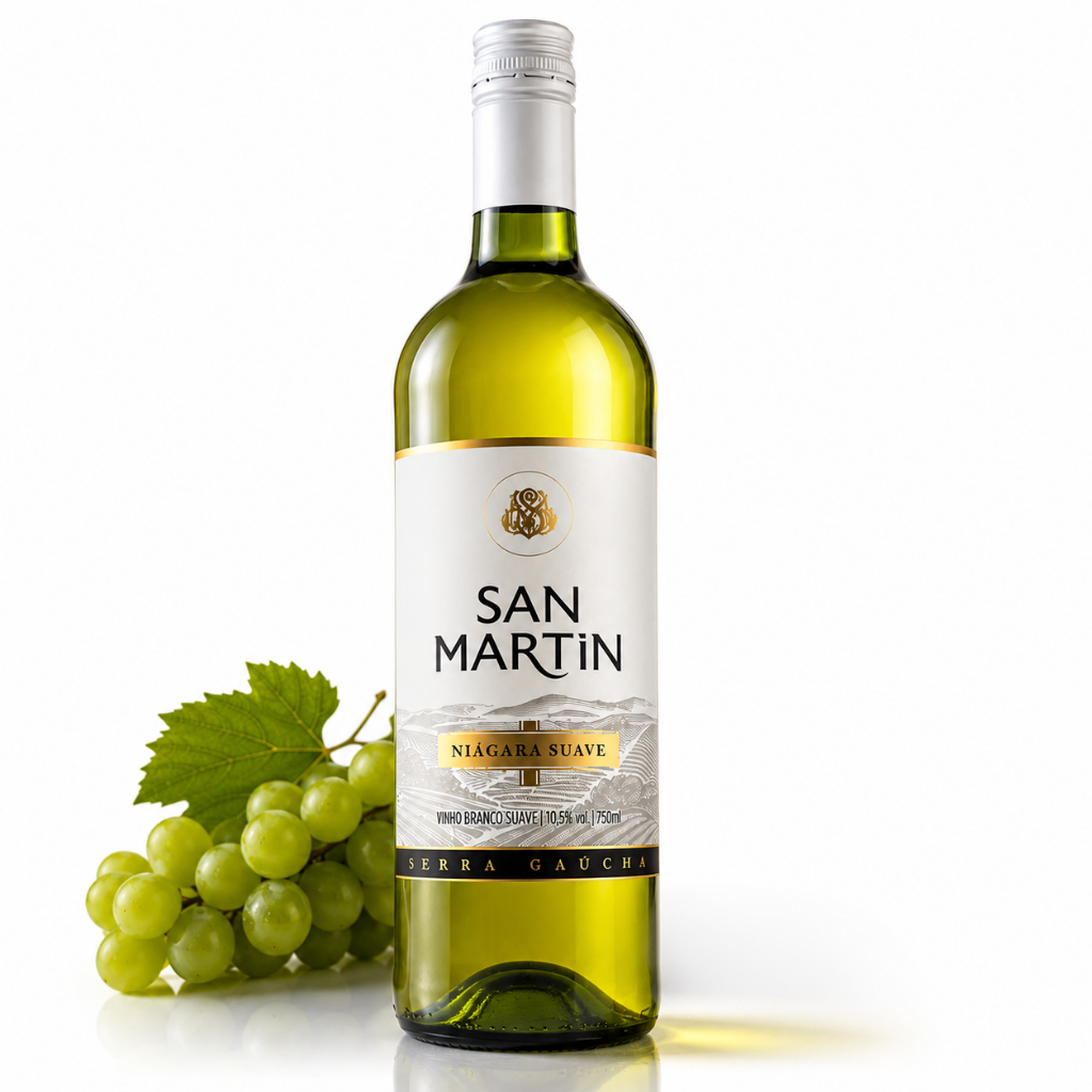 Vinho Branco Suave San Martin  (NIAGARA) 750ML