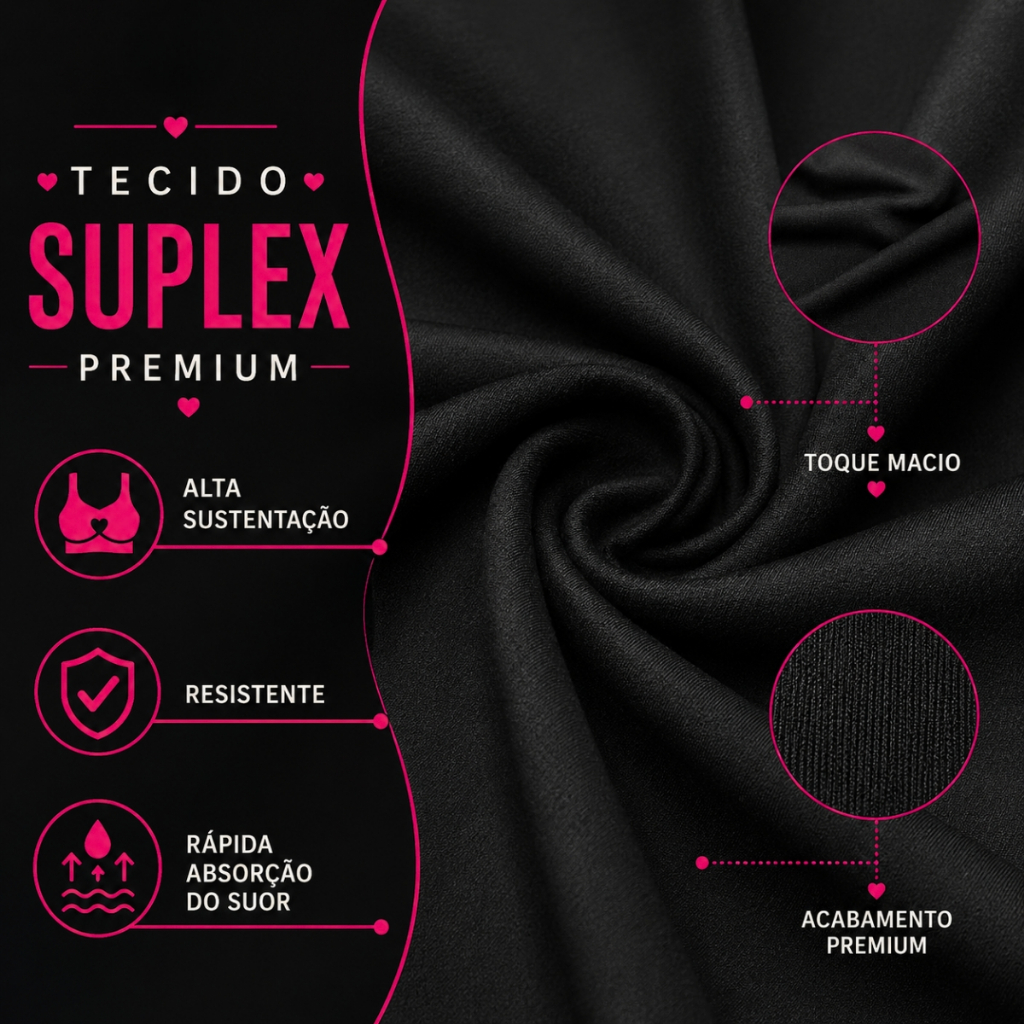Top Fitness Feminino Um Ombro Só com Bojo Suplex Modelo One Shoulder Abertura Frontal para Academia — imagem 2 de 2