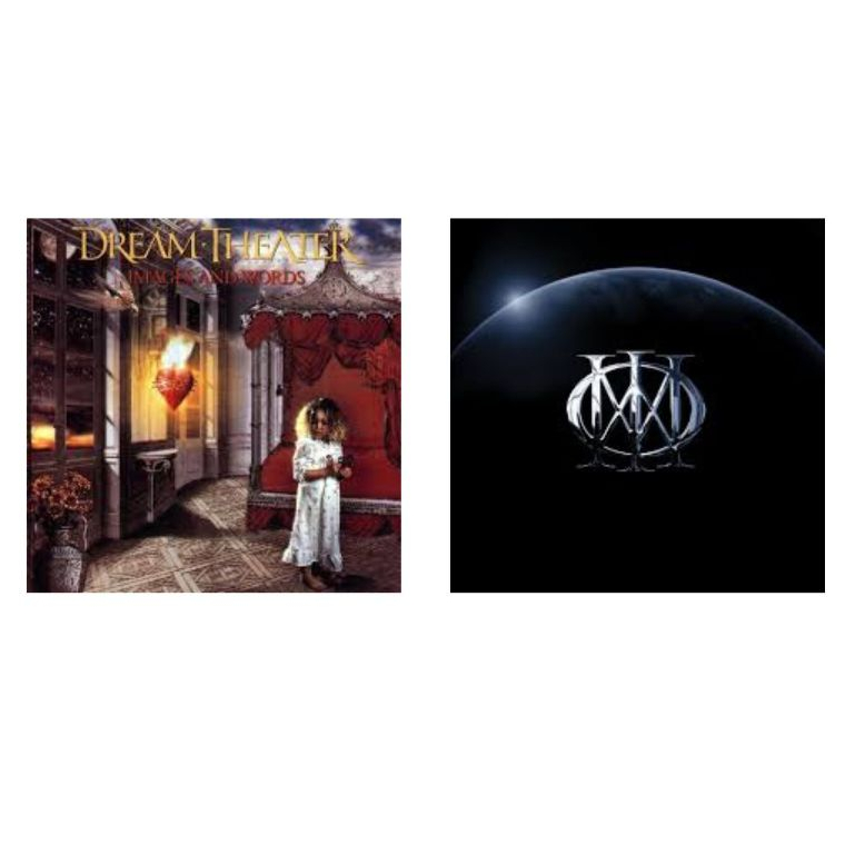 2 CD DREAM THEATER: images and words + false awakening suite  LACRADO novo original rock progressivo
