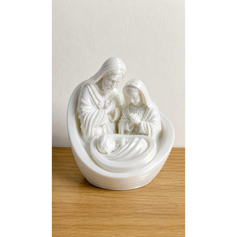 ✨ Sagrada Família Decorativa em Impressão 3D Premium | Decoração Católica | Presente Religioso