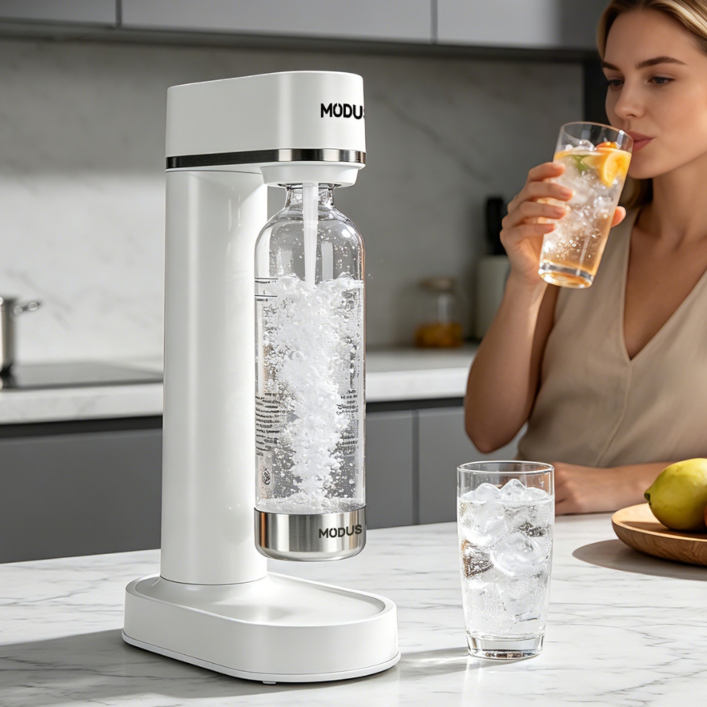 MODUS Máquina Gaseificadora Água 1000ml Com Gás Doméstico · foto 2