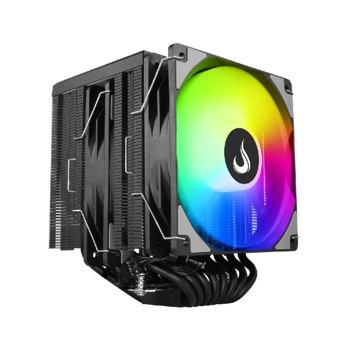Cooler para Processador Rise Mode Storm 8 Black ARGB AMD Intel 120mm Preto RM-ACST-ARGB-B — imagem 2 de 2