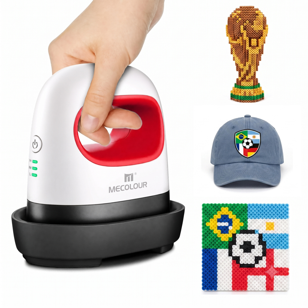 Mini Prensa Térmica Mecolour Portátil para Camisetas, Roupas e Bolsas Sublimação DIY