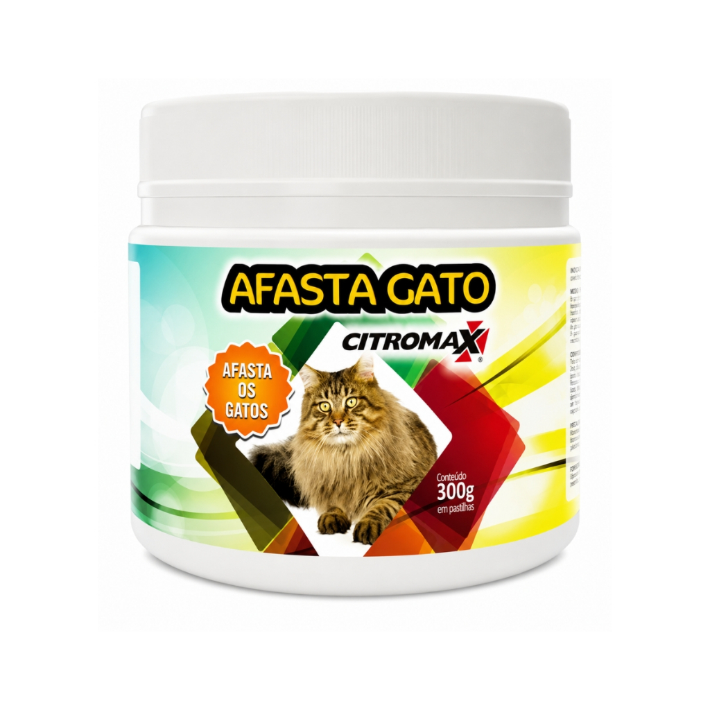 Afasta Gatos Citromax Pastilhas Repelente Ambiental Para Jardim Quintal Vasos Horta