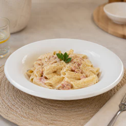 Prato Fundo De Porcelana Gourmet Pró Branco 23cm - Oxford Original