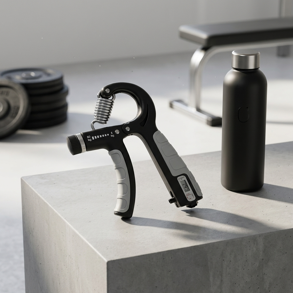 Fortalecedor de Mão Hand Grip Ajustável Treino de Aderência Antebraço Doméstico