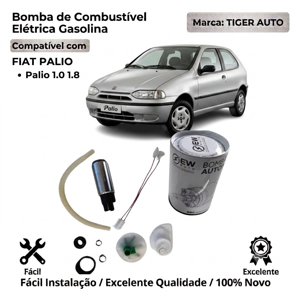 Bomba Combustivel Palio 1.0-1.8 MPI MPI DE 1996 ATÉ 2005