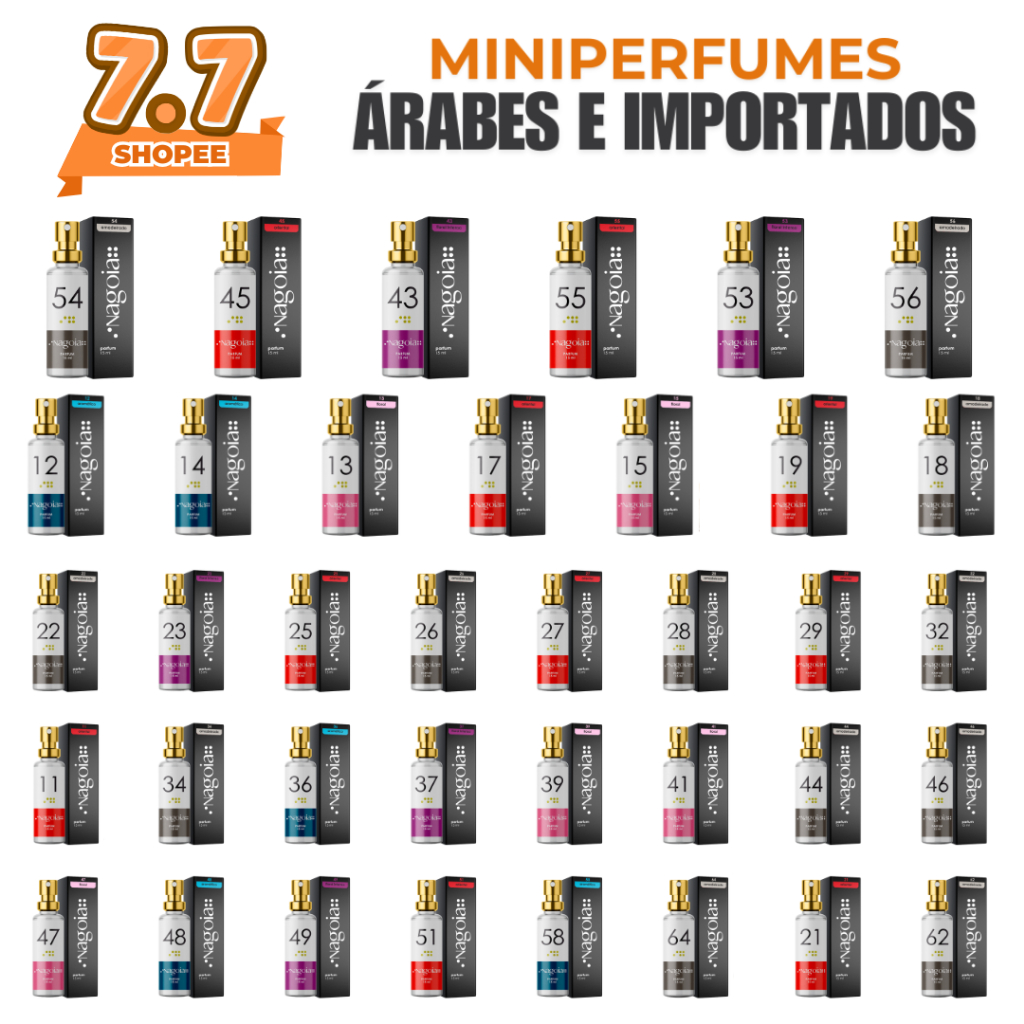 Perfume Importado Árabe Masculino e Feminino 15ml