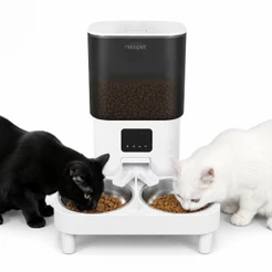 Newpet 6L Elevação ajustável Dispensador Automático De Alimentos Para Cães Gato - Bivolt