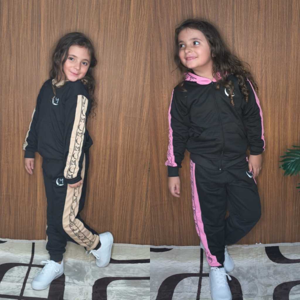Conjunto Infantil Menina de Frio Roupa de inverno Casaco e Calça Quentinho e Estilosa 4 ao 14 anos