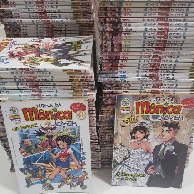 Gibis turma da Mônica jovem , 1⁰ Série, Números 1 ao 100