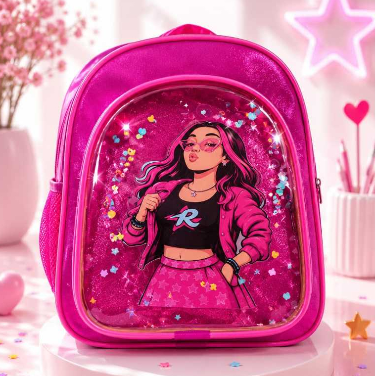 Mochilinha Infantil Emily Vick Pequena 23x16 cm | Mini Mochila Feminina Passeio Dia a Dia